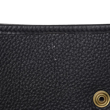 Hermes Taurillon Clemence Evelyne GM Black 13 of 15