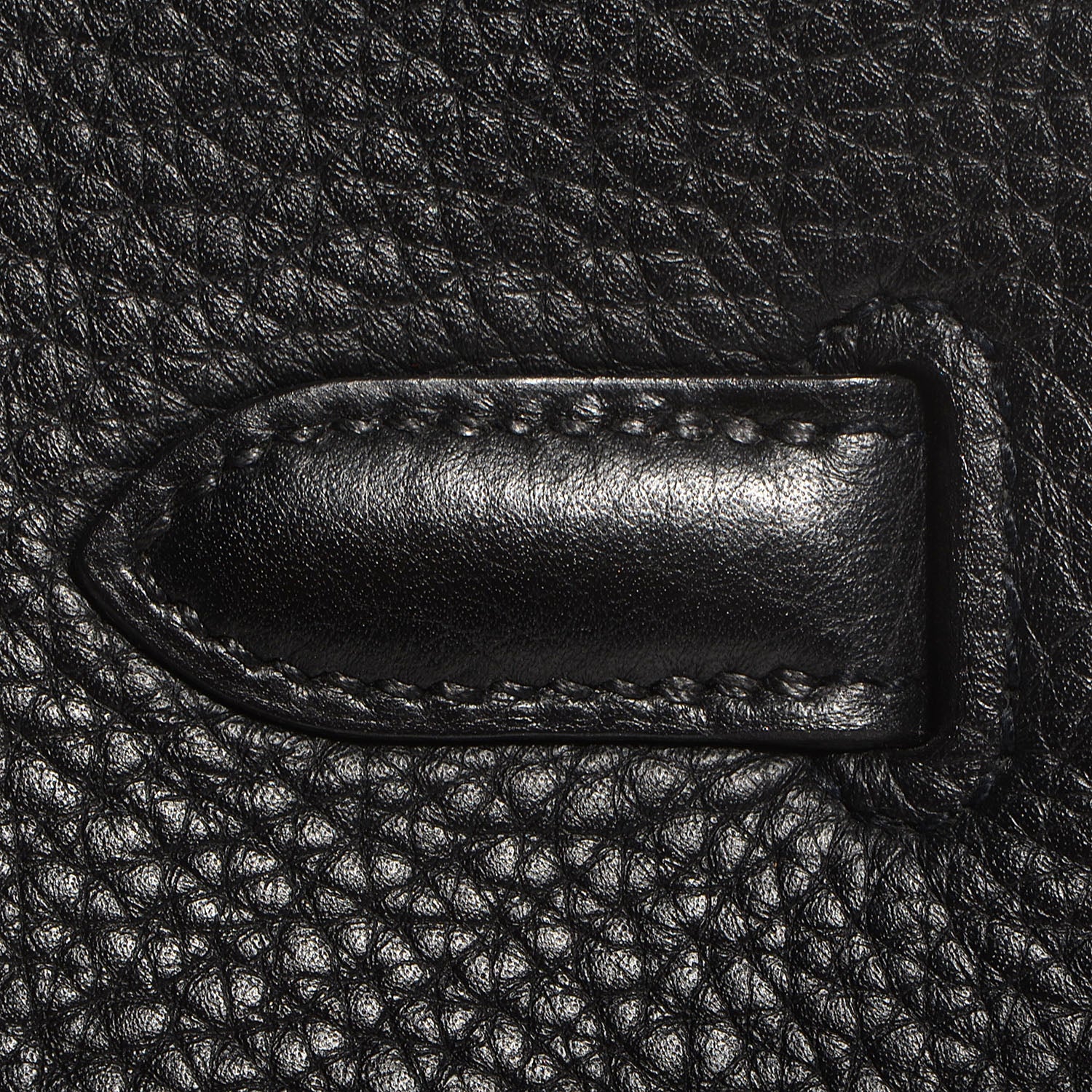 Hermes Taurillon Clemence Birkin 35 Black 10 of 21