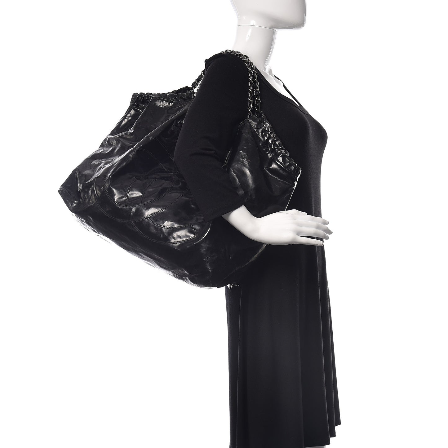 Vinyl XL Coco Cabas Black