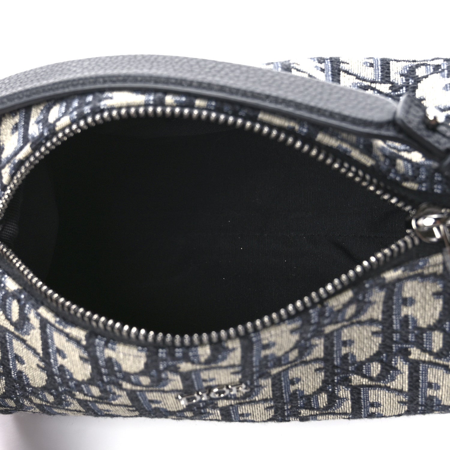 Christian Dior Oblique Mini Roller Messenger Bag Blue 5 of 10