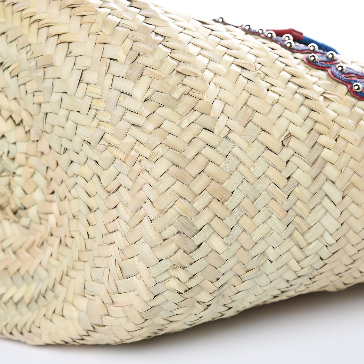 Dolce & Gabbana Woven Raffia Kendra Logo Tote Multicolor 8 of 8