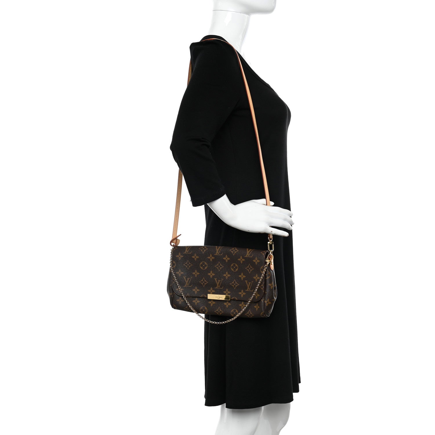 Louis Vuitton LOUIS VUITTON Monogram Favorite MM 3 of 10