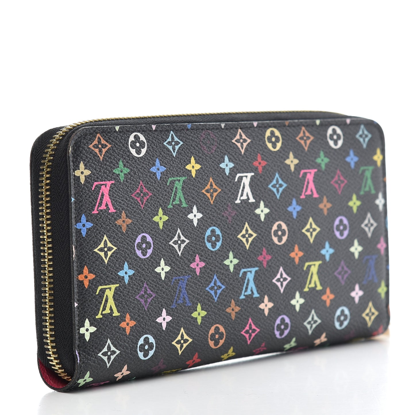 Monogram Multicolor Zippy Wallet Black Grenade