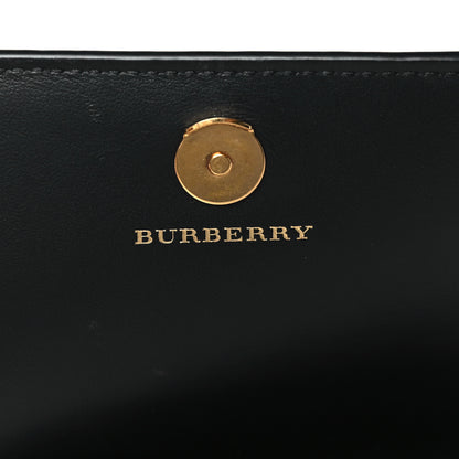 Burberry Vintage Check Henley Wallet On Chain Black 6 of 8