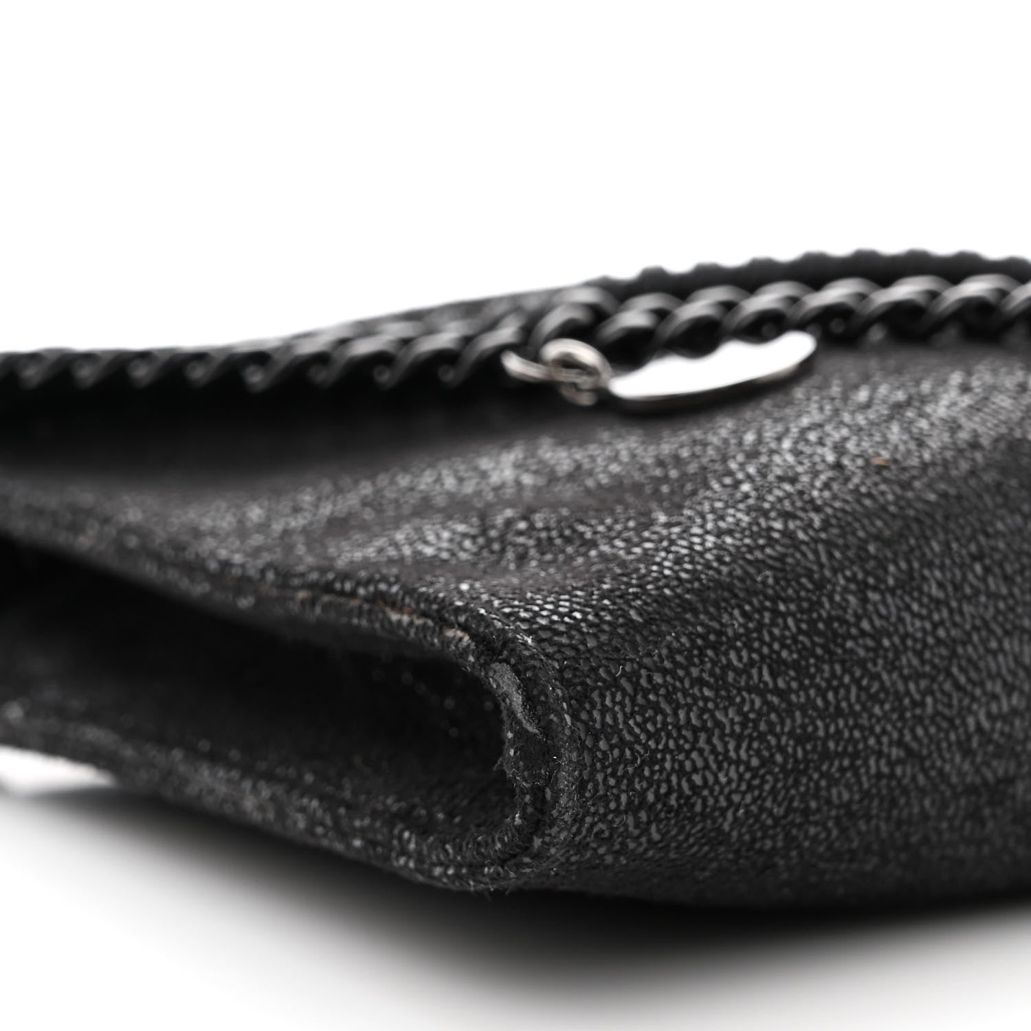 Stella McCartney Shaggy Deer Mini Falabella Crossbody Bag Black 11 of 13