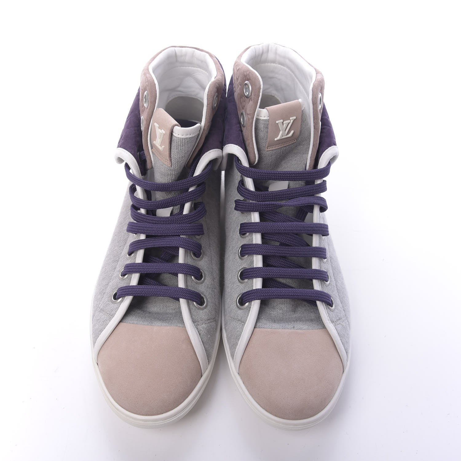 Louis Vuitton Fabric Suede Monogram Brea Sneaker 40 5 of 10