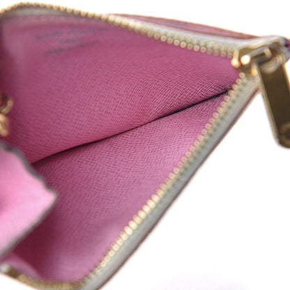 Louis Vuitton Monogram Multicolor Key Pouch White Litchi 5 of 15