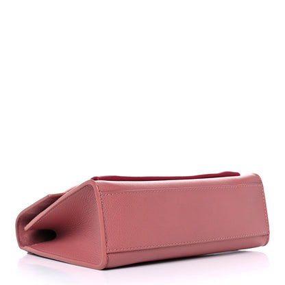 Louis Vuitton Soft Calfskin Mylockme Chain Bag BB Rose Boudoir Lie de Vin 4 of 10
