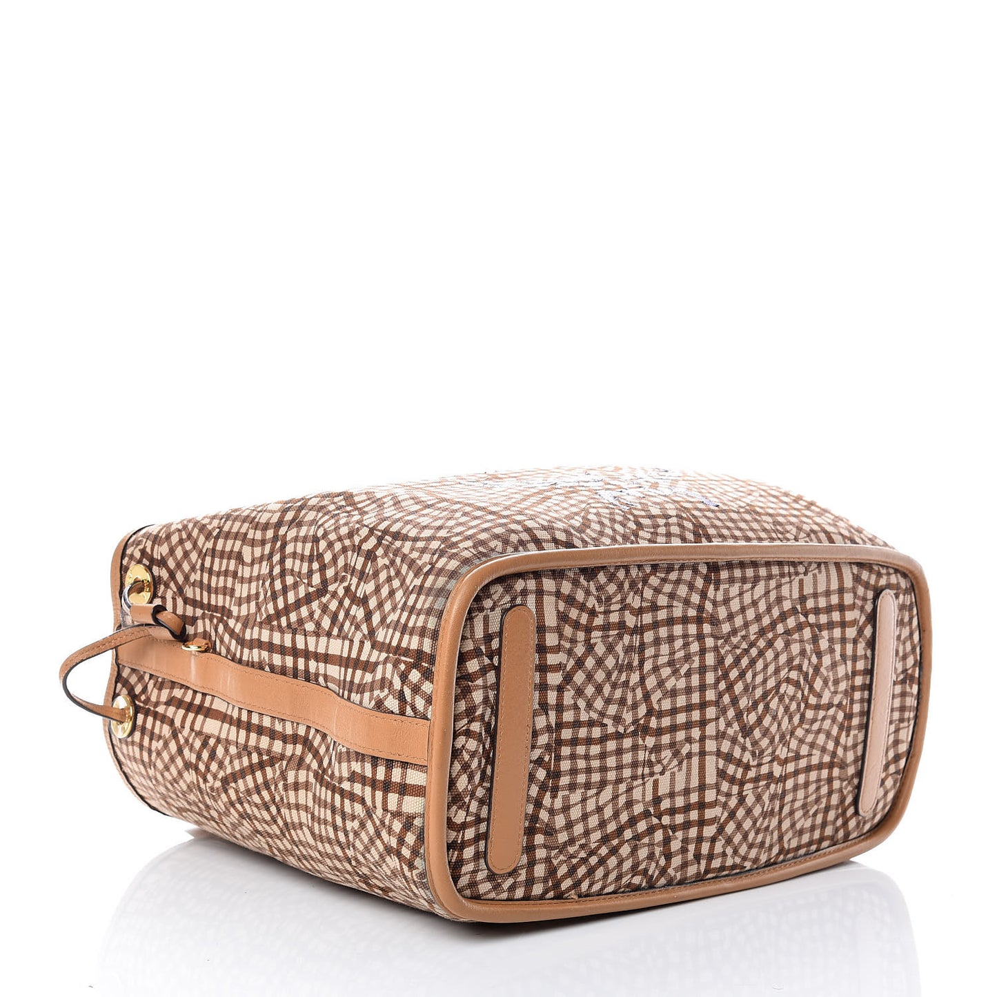 Visetos Medium Liz Reversible Shopper Tote Cognac