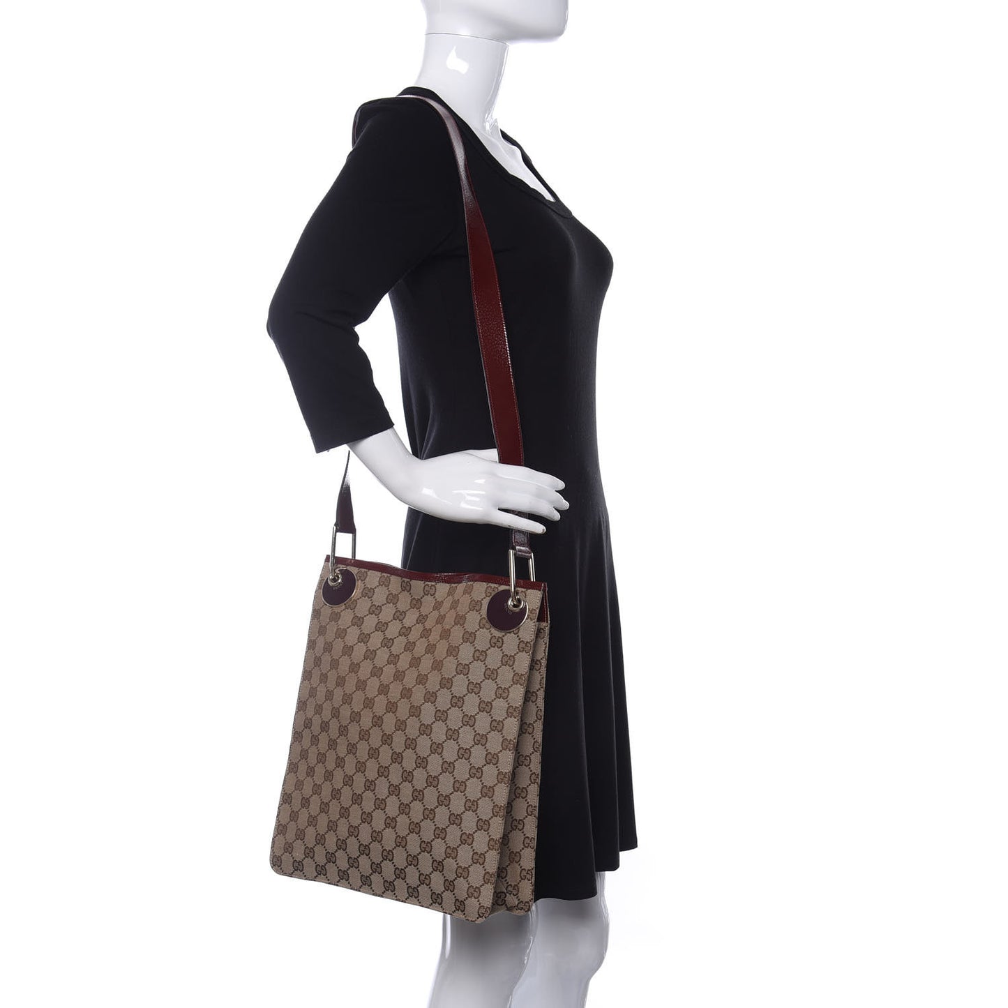 Monogram Eclipse Messenger Red