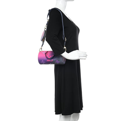 Louis Vuitton Monogram Giant Spring In The City Papillon BB Midnight Fuchsia 2 of 10