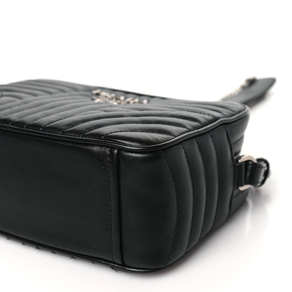 Prada Soft Calfskin Diagramme Camera Bag Black 10 of 10