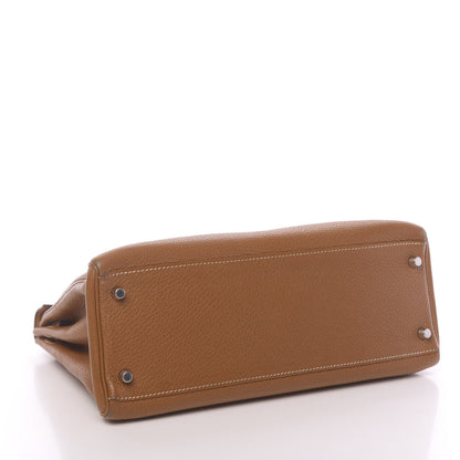 Hermes Togo Kelly Retourne 32 Gold 6 of 41