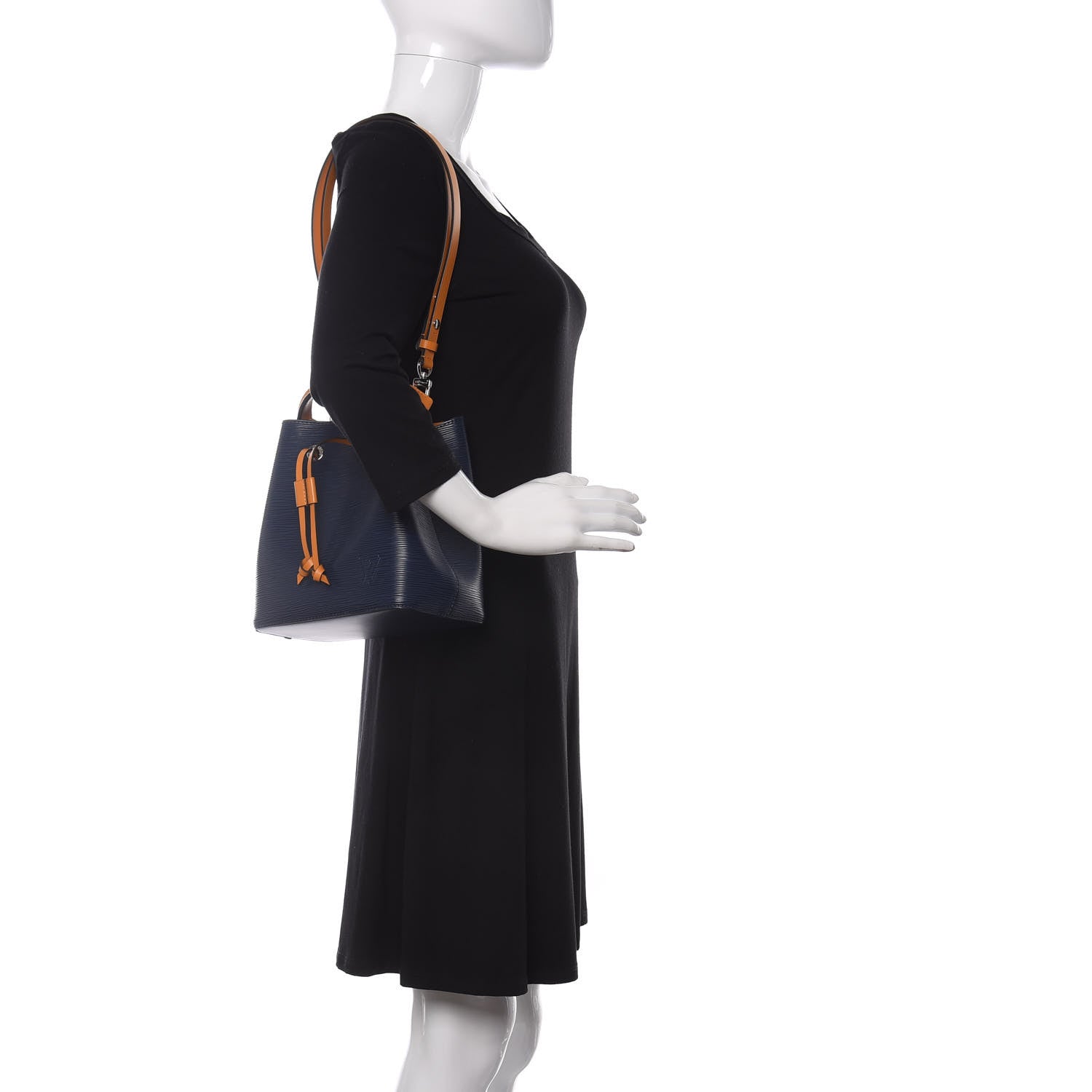 Louis Vuitton Epi Neonoe BB Indigo Safran 2 of 10