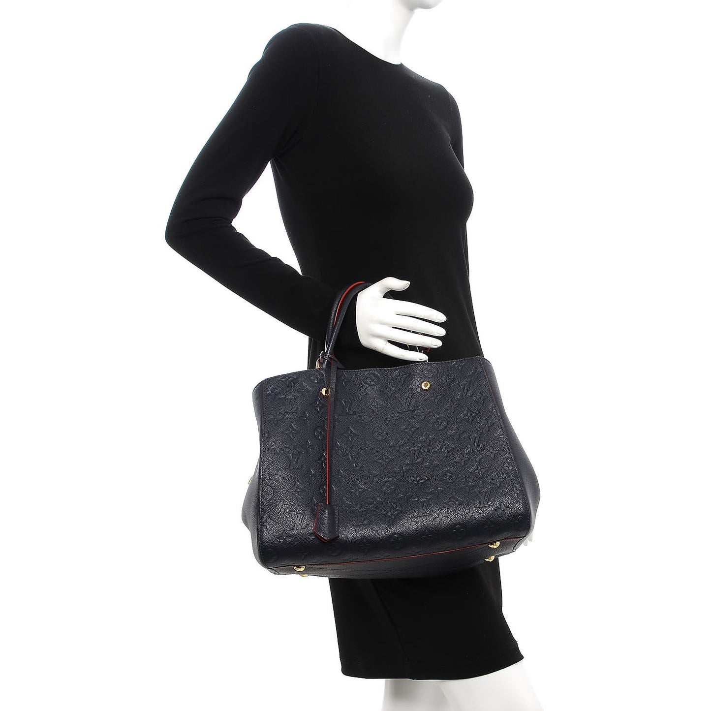 Empreinte Montaigne GM Marine Rouge