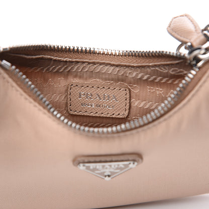 Prada Tessuto Nylon Saffiano Mini Re-Edition 2000 Shoulder Bag Cammeo 5 of 8