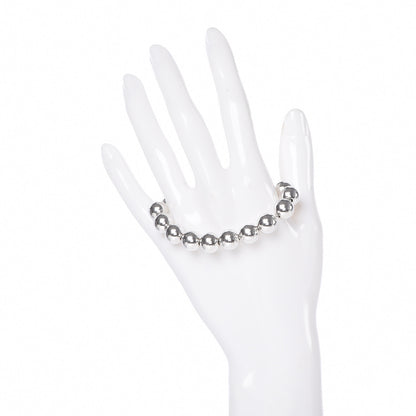 Tiffany Sterling Silver 10mm HardWear Ball Bracelet 2 of 6