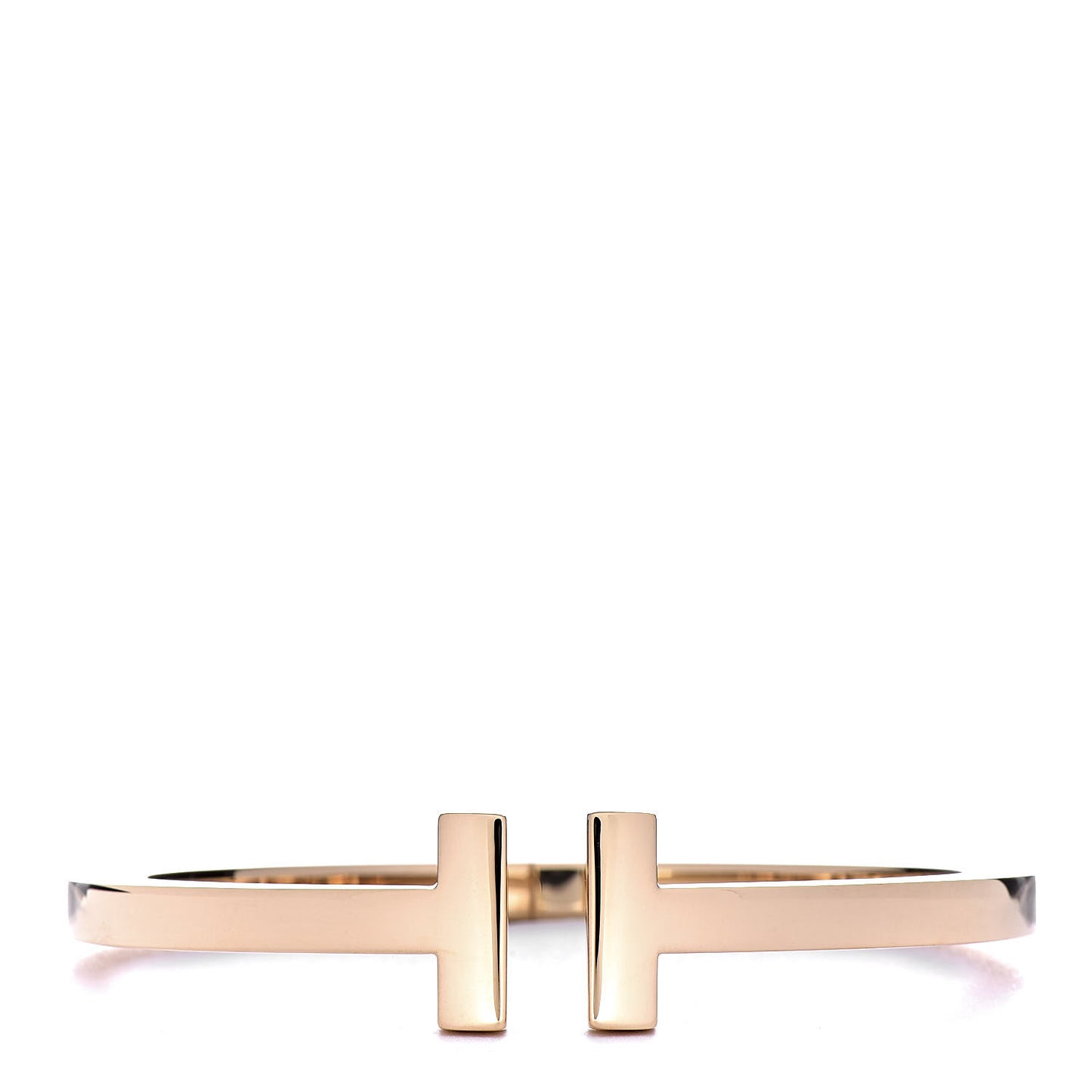 18K Yellow Gold T Square Bracelet