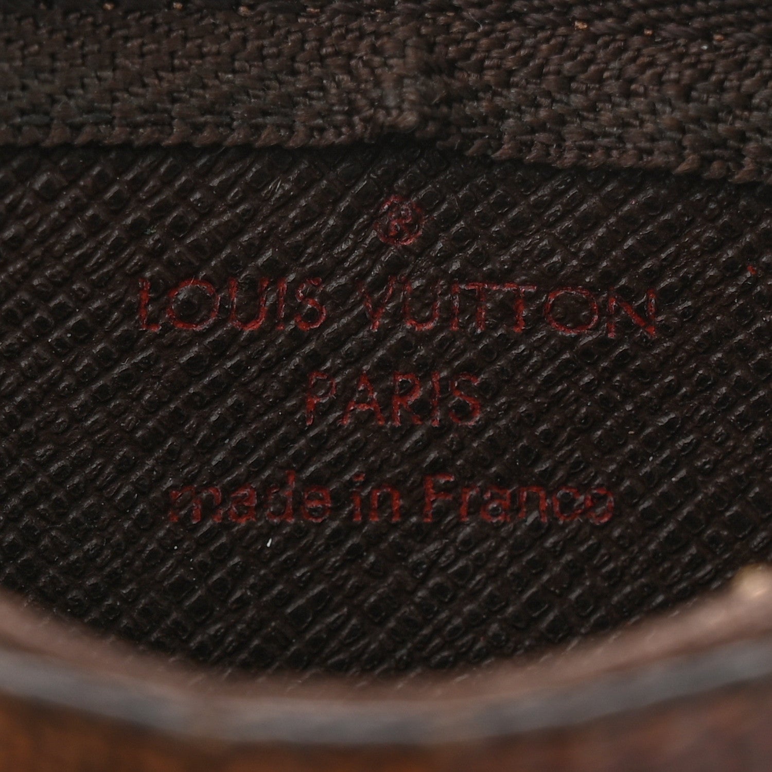 Louis Vuitton Damier Ebene Key Pouch 6 of 9