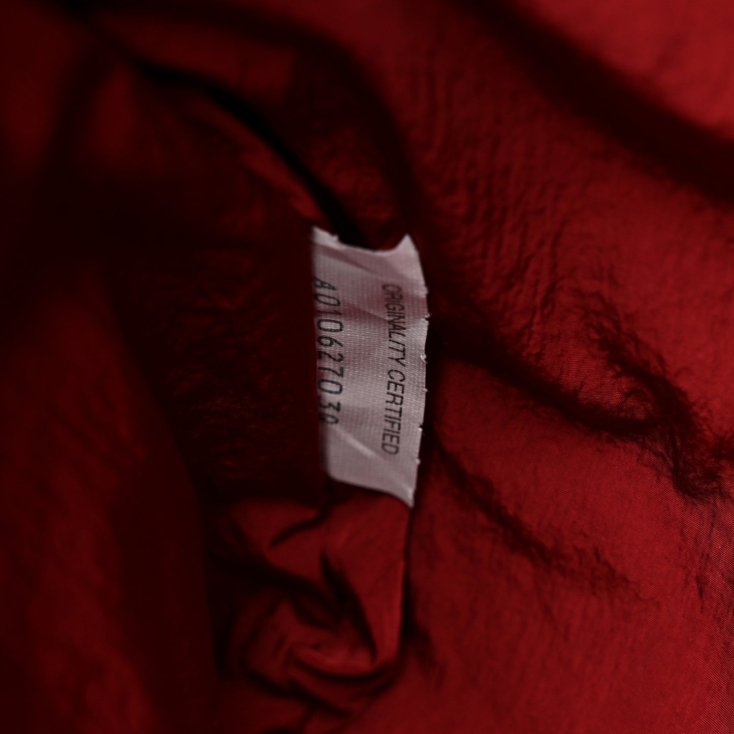 Nappa Intrecciato Medium Dustbag Dark Red