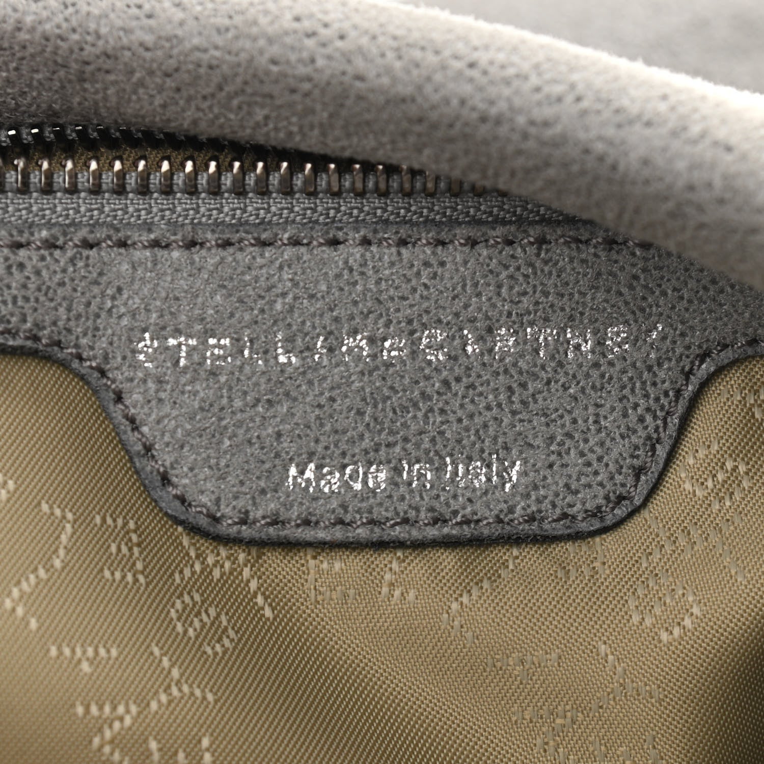 Stella McCartney Shaggy Deer Falabella Fold Over Tote Grey 5 of 8