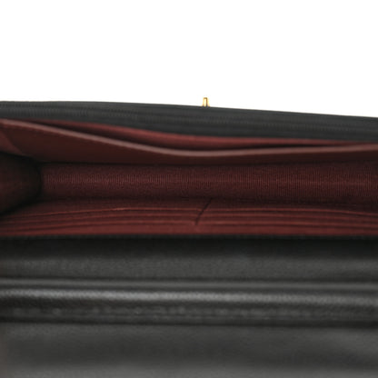 Chanel Caviar Quilted CC Turnlock Wallet On Chain WOC Black 5 of 13