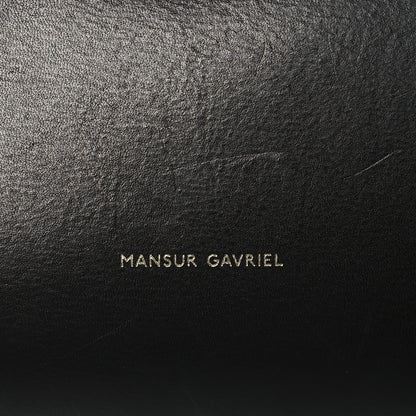 Mansur Gavriel Calfskin Lady Bag Black Flamma 6 of 10