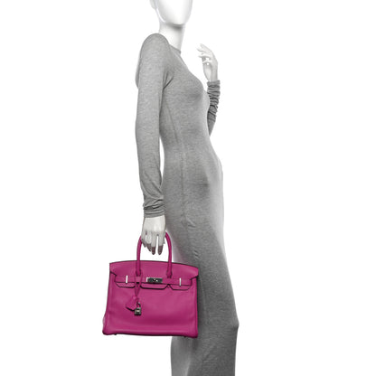 Hermes Taurillon Novillo Birkin 30 Magnolia 2 of 11