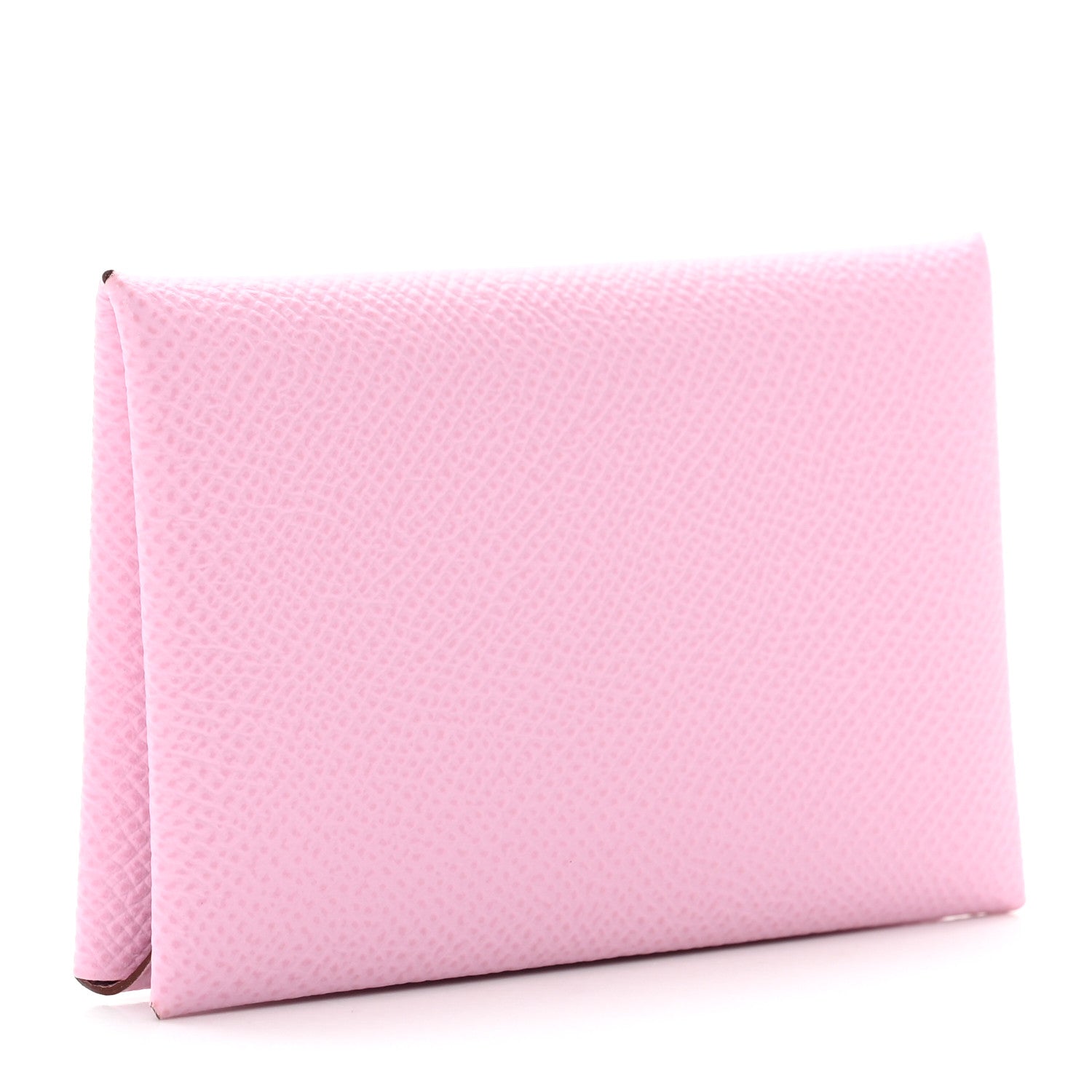 Hermes Epsom Calvi Card Case Mauve Sylvestre 3 of 6