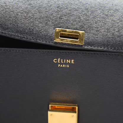 Celine Liege Calfskin Medium Classic Box Bag Black 6 of 12