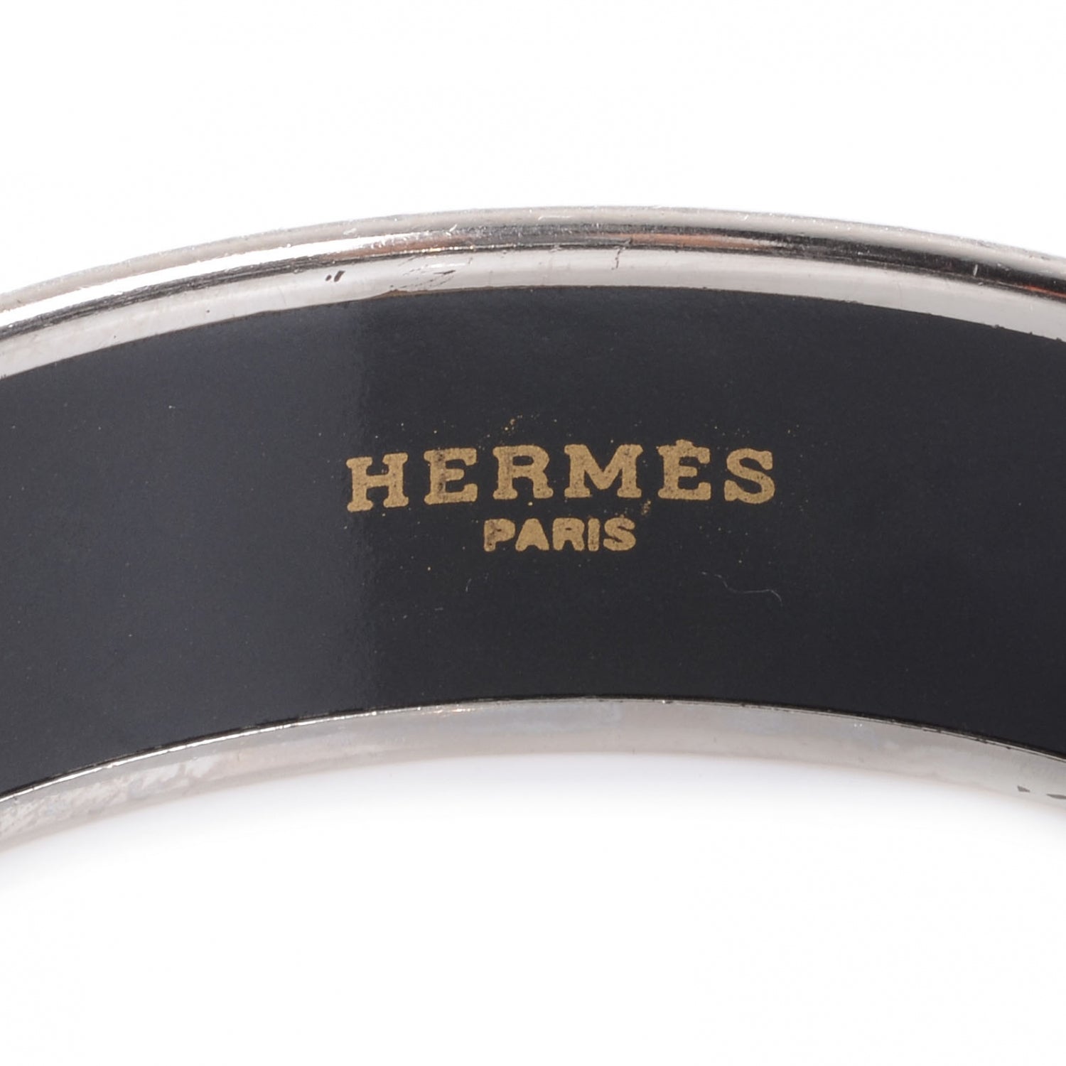 Hermes Enamel Printed Wide Sailing Ships Bracelet 65 3 of 5