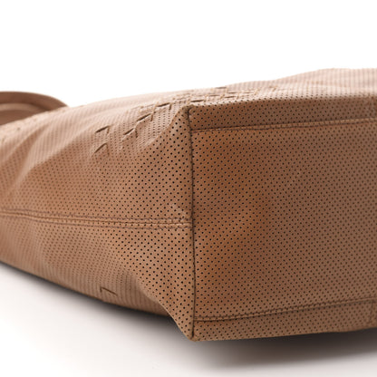 Bottega Veneta Nappa Intrecciato Perforated Regent Tote Noce 6 of 9