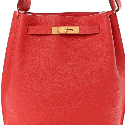 Hermes Togo So Kelly 26 Rouge Pivoine 8 of 18