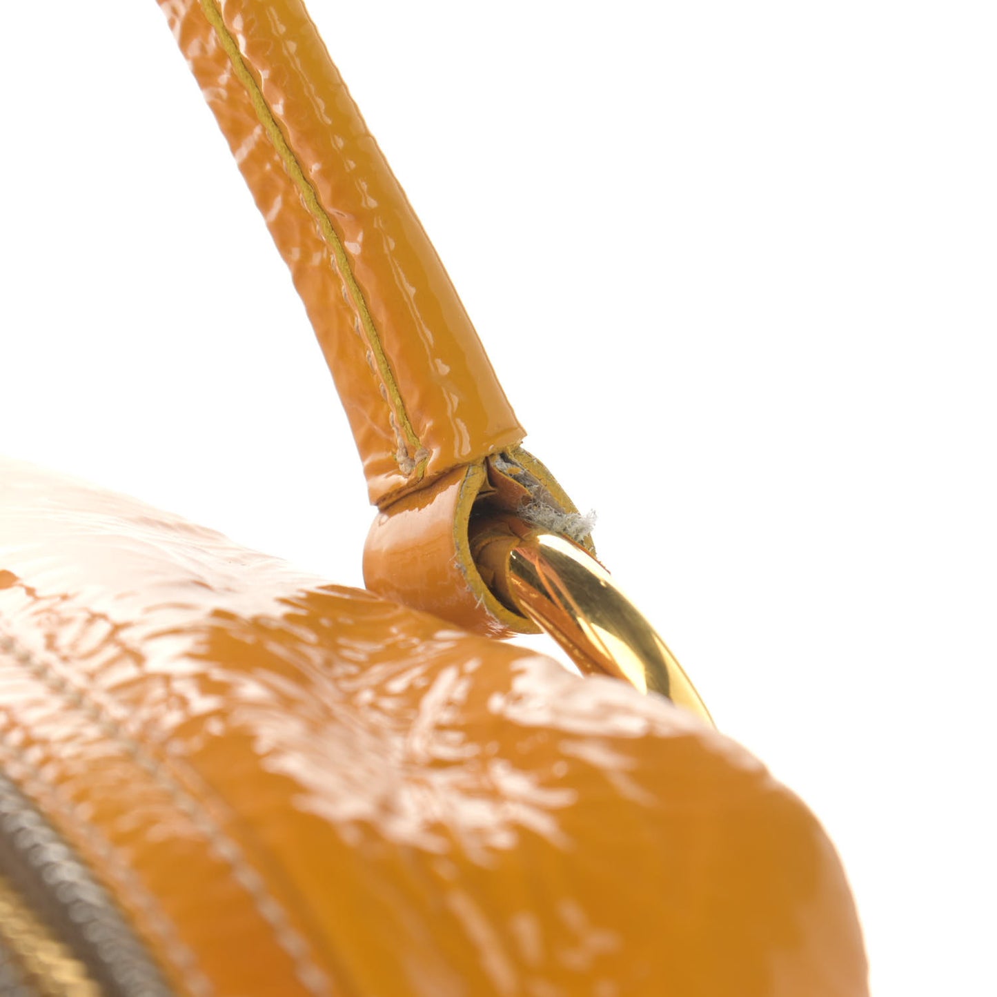 Vernice Naplak Shoulder Bag Giallo