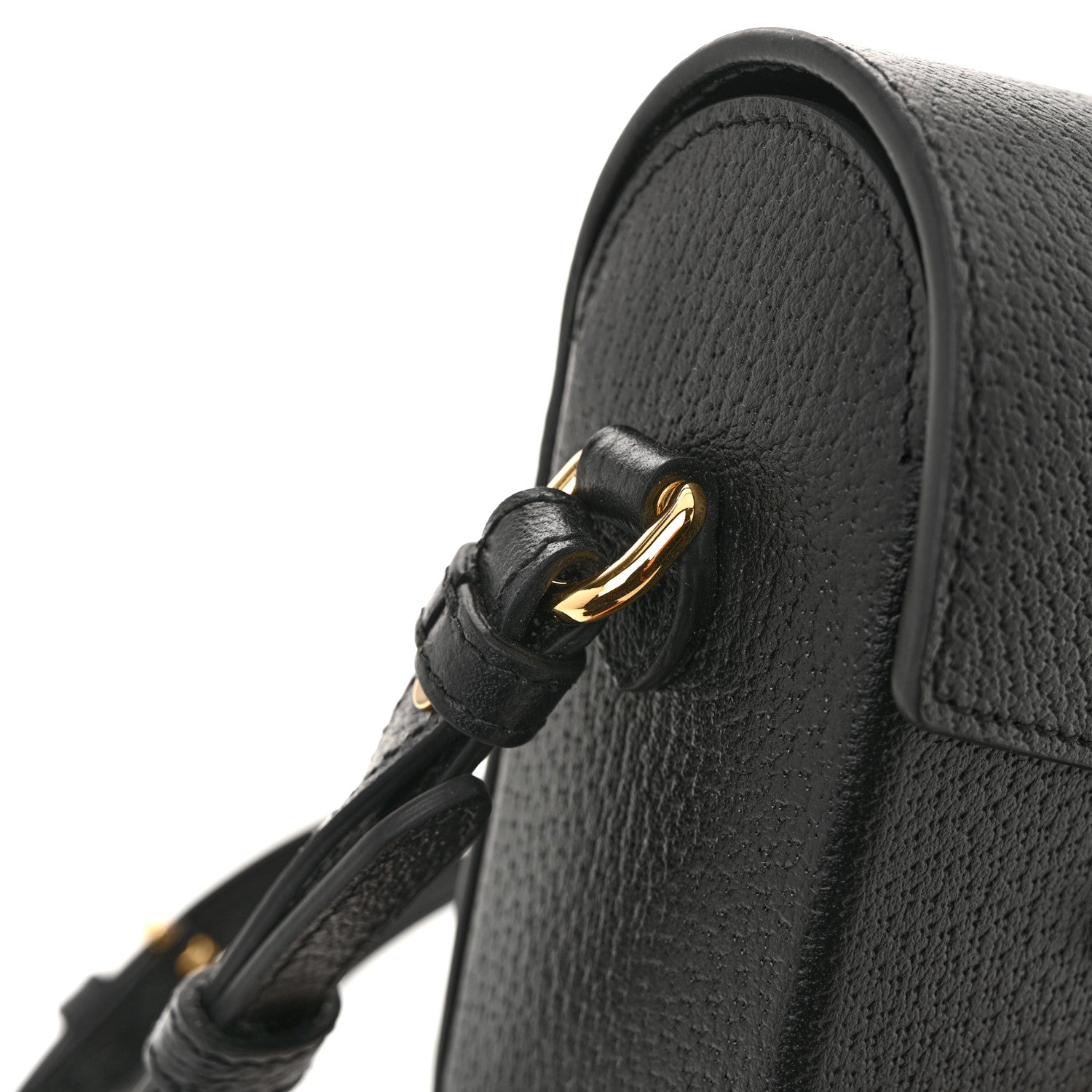 Gucci Calfskin Horsebit 1955 Shoulder Bag Black 12 of 12