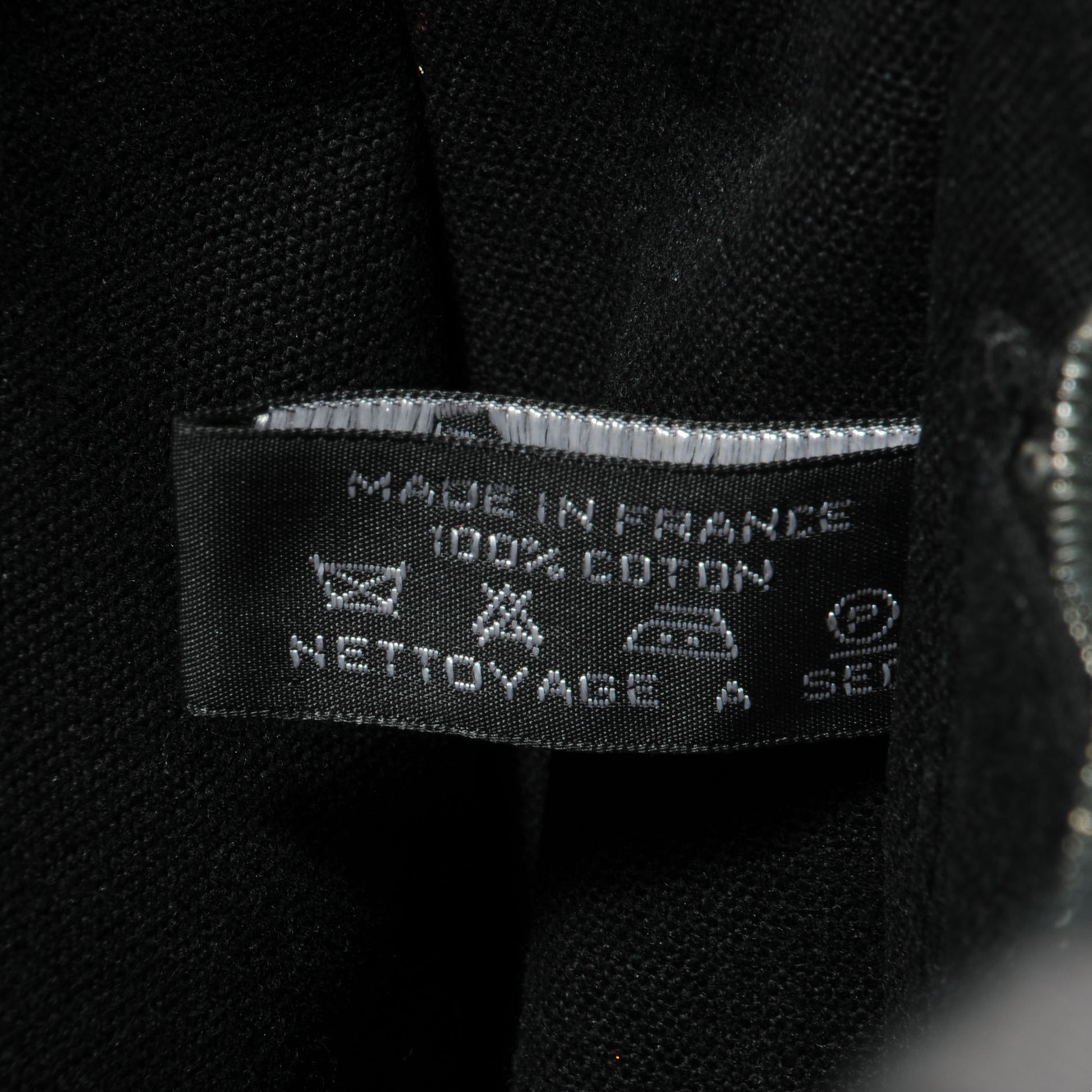 Hermes Canvas Fourre Tout PM Black 7 of 8