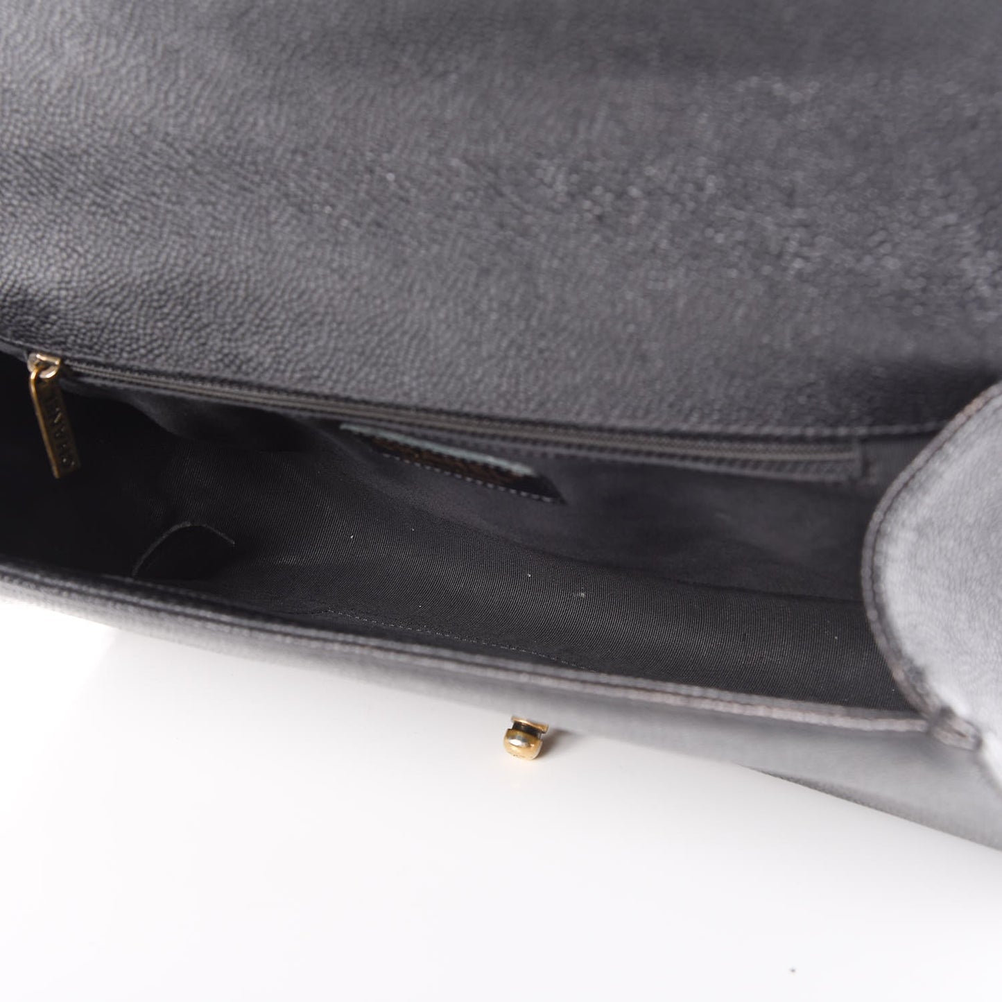 Caviar Quilted New Medium Boy Flap Black