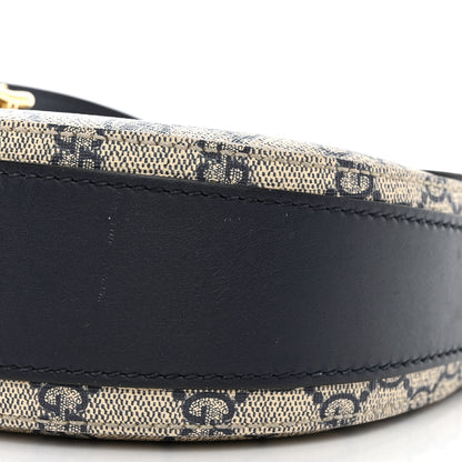 Gucci GG Supreme Monogram Small Messenger Shoulder Bag Beige Blue Navy 13 of 17
