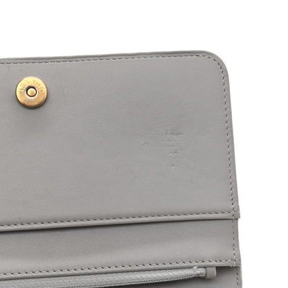 Chanel Caviar Quilted Boy Wallet On Chain WOC Grey 13 of 13