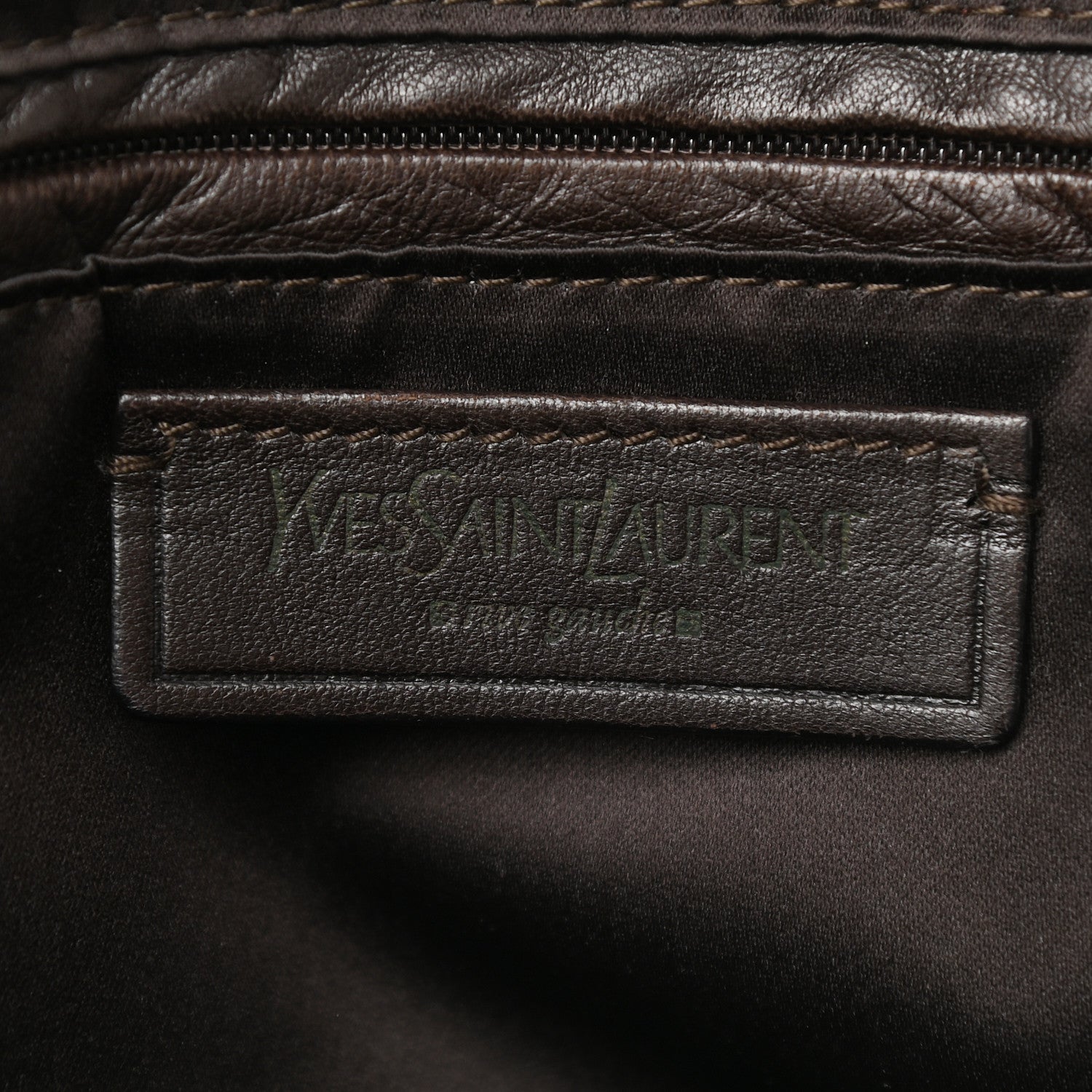 Saint Laurent Calfskin Oversized Muse Brown 5 of 16