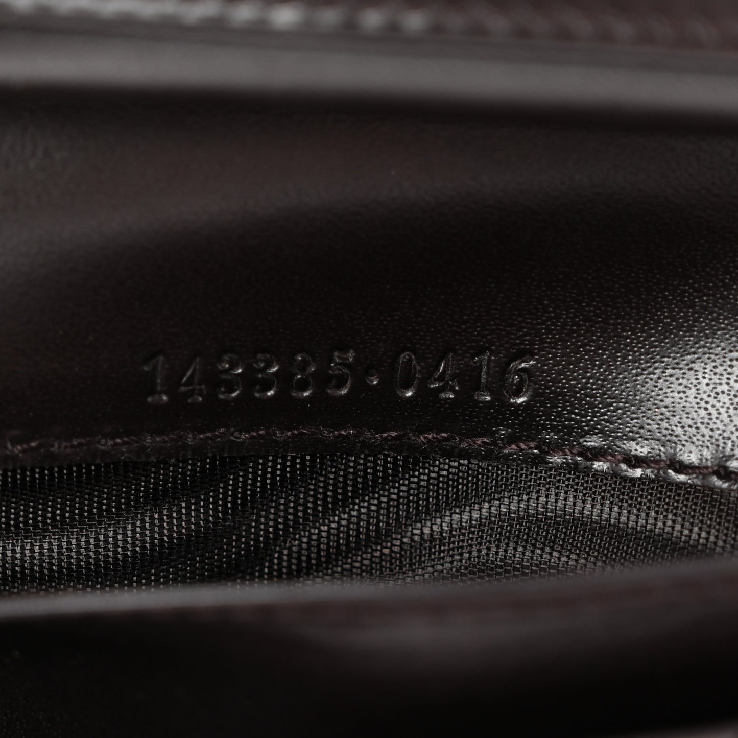 Monogram Passport Wallet Dark Brown
