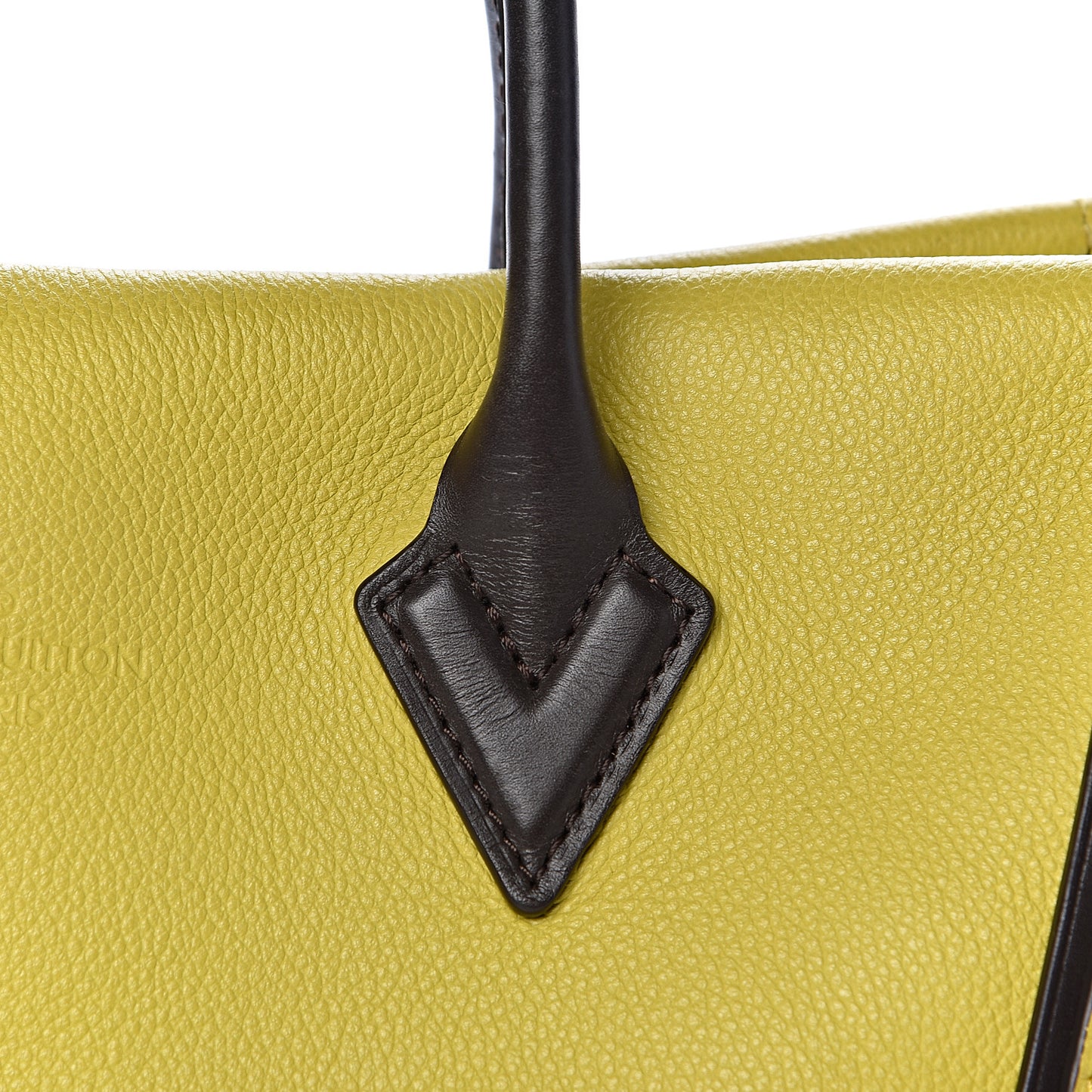 Veau Cachemire Tote W PM Pistache