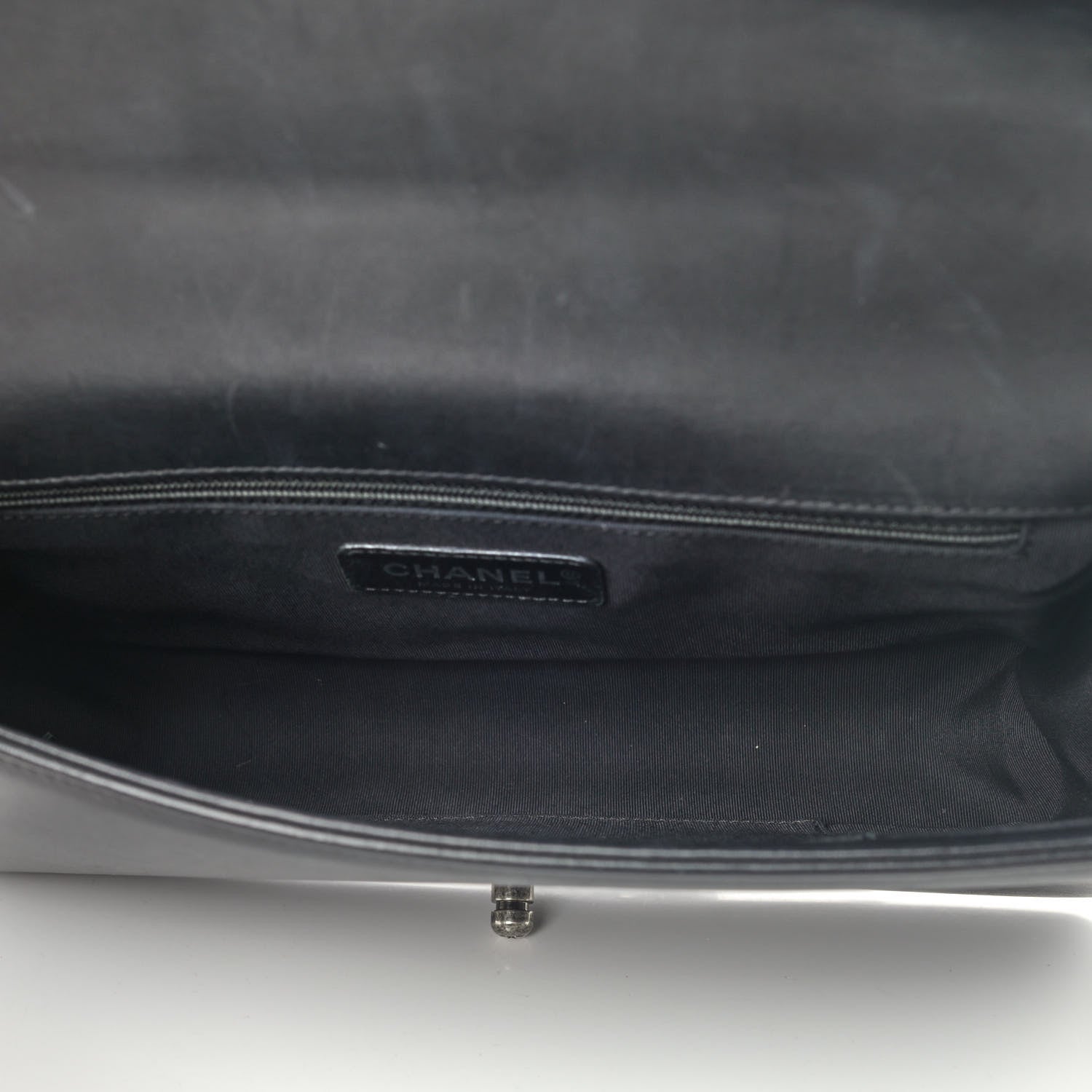 Chanel Lambskin Quilted New Medium Boy Flap Black 4 of 6