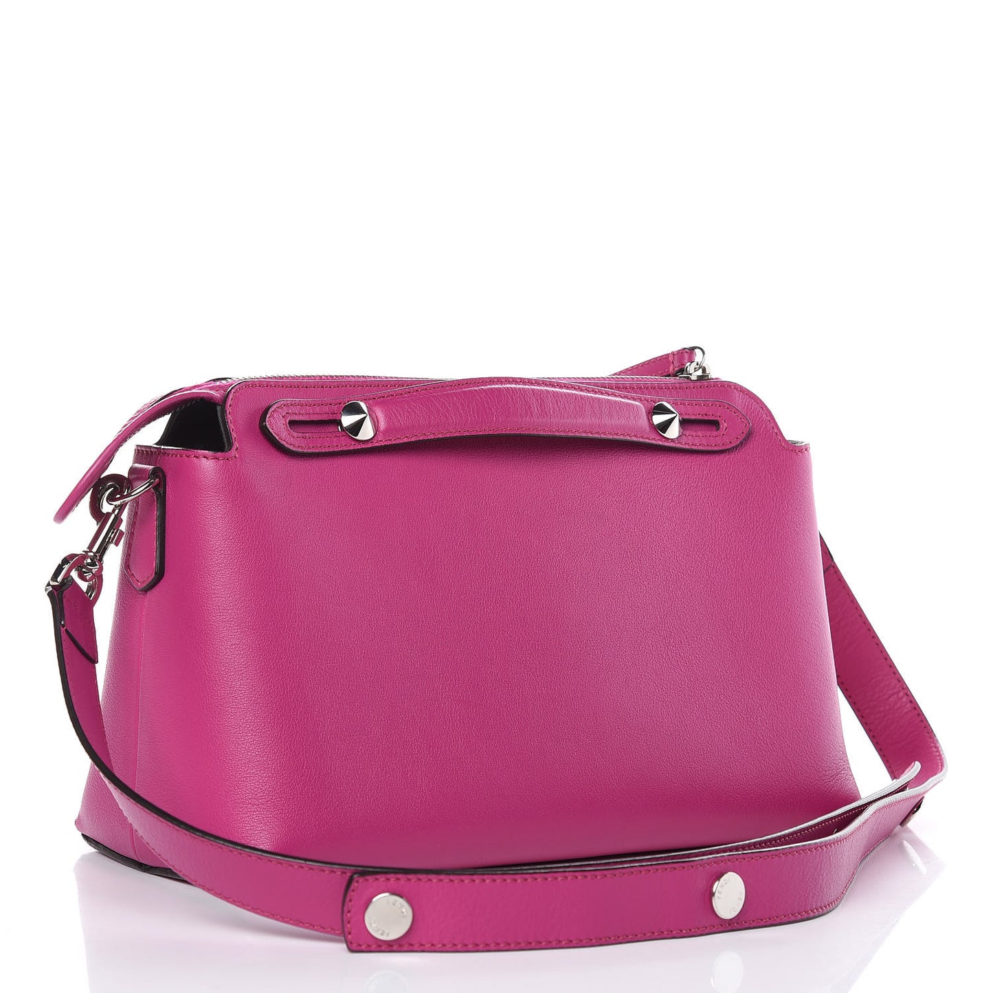 Vitello Dolce Medium By The Way Boston Bag Magenta