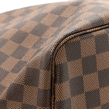 Louis Vuitton Damier Ebene Neo Neverfull MM Rose Ballerine 14 of 17