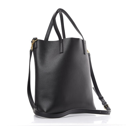 Saint Laurent Calfskin Toy Shopping Tote Black 2 of 9