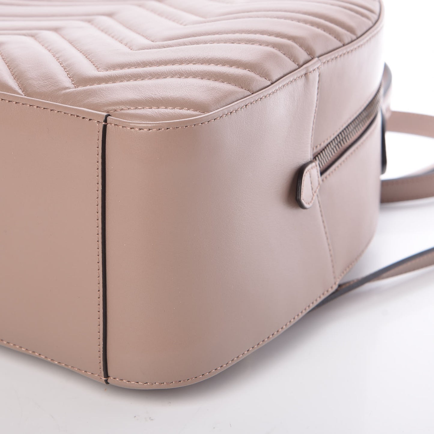 Calfskin Matelasse GG Marmont Backpack Porcelain Rose