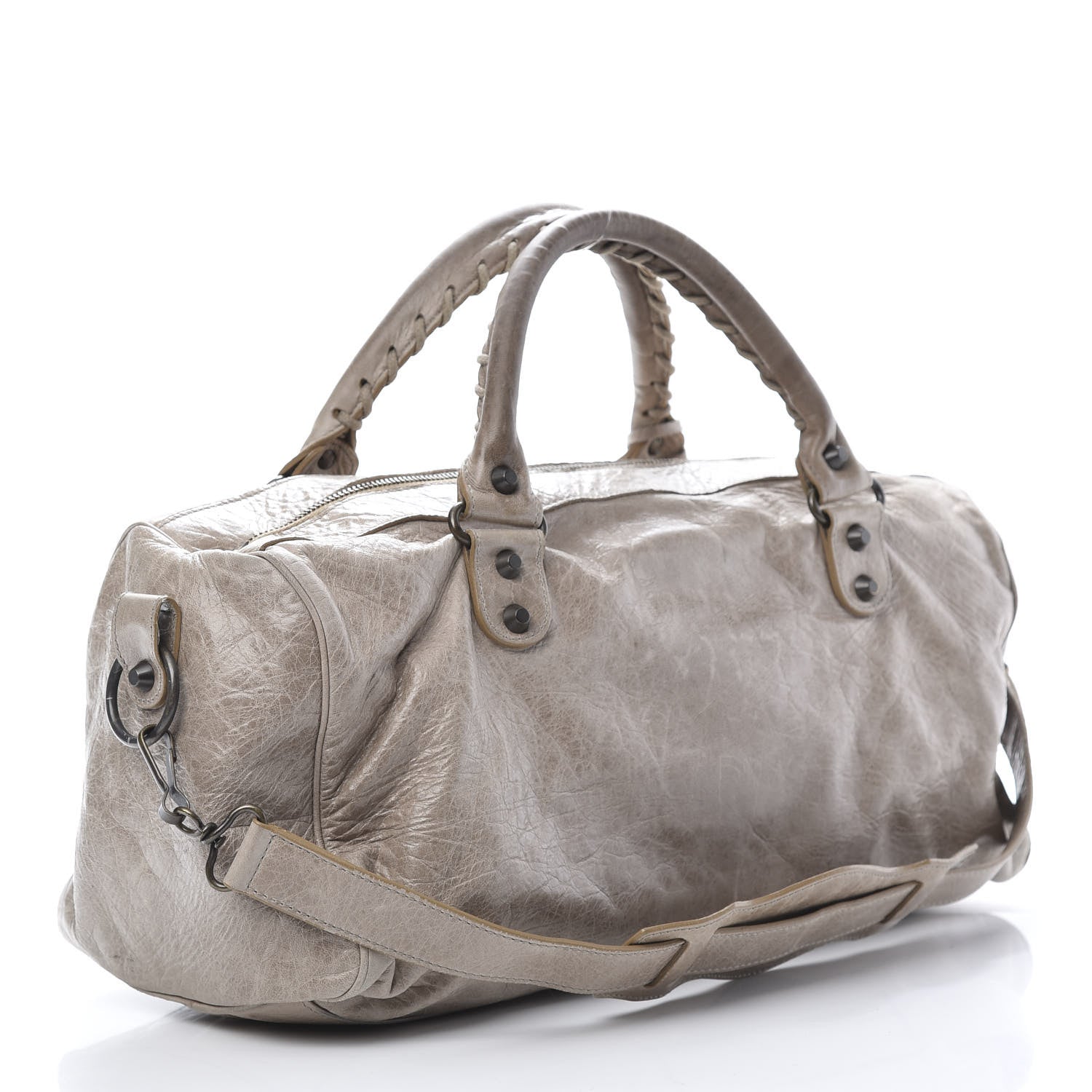 Balenciaga Agneau Classic Hardware Twiggy Taupe 3 of 17