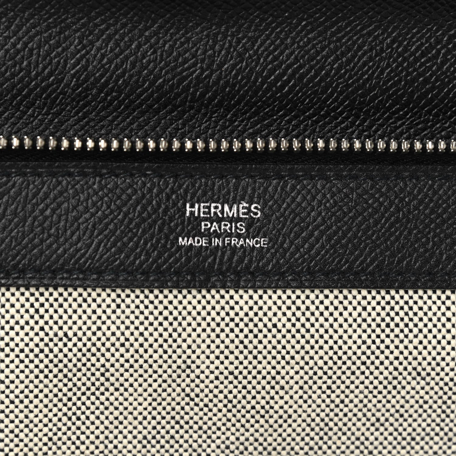 Hermes Epsom Serviette 57 Briefcase Black 6 of 10