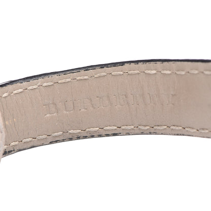 Burberry Stainless Steel Calfskin Diamond 32mm Classic Round Quartz Watch Taupe BU10105 7 of 8